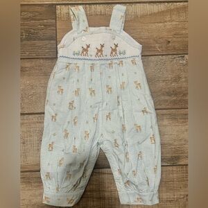 Like New House of Hatten Boys One Piece Smocked Outfit Size 6 Months